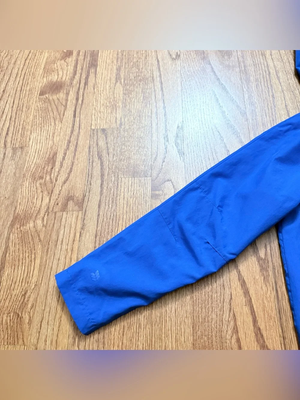 all in motion Blue Hooded Windbreaker Rain Jacket size S Kids